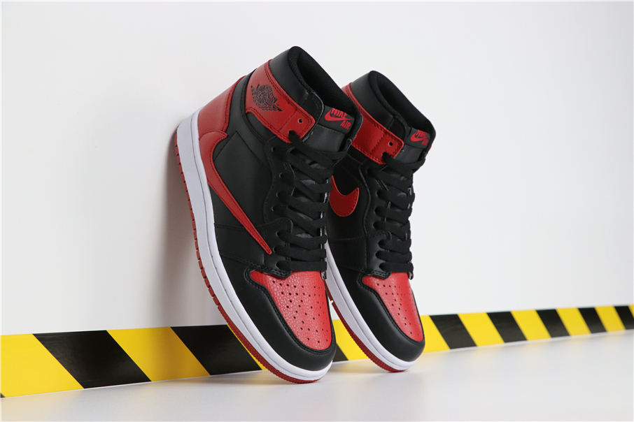 2019 X Air Jordan 1 Black Red - Click Image to Close